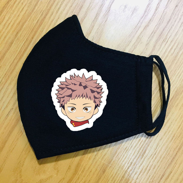 Khẩu trang Jujutsu Kaisen set 2 cái nhiều mẫu