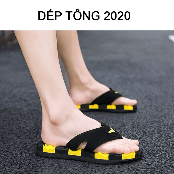 Dép tông cho nam mẫu mới đế mềm phong cách Hàn Quốc kiểu dáng 2021