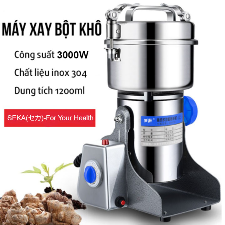 Máy xay bột khô đa năng công suất lớn 3000W