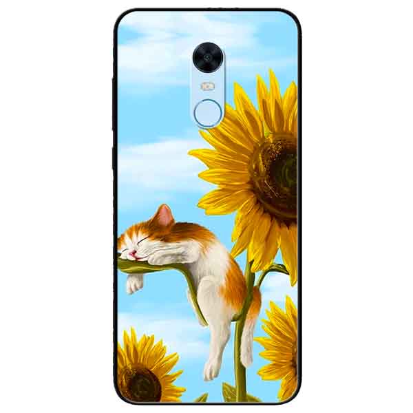 Ốp lưng in cho Xiaomi Redmi note 4x/ Redmi Note 4 Mẫu Mèo Ngủ