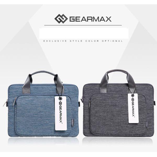 Túi đeo cao cấp for Laptop - Macbook Gearmax Briefcase màu xanh từ 11-15inch