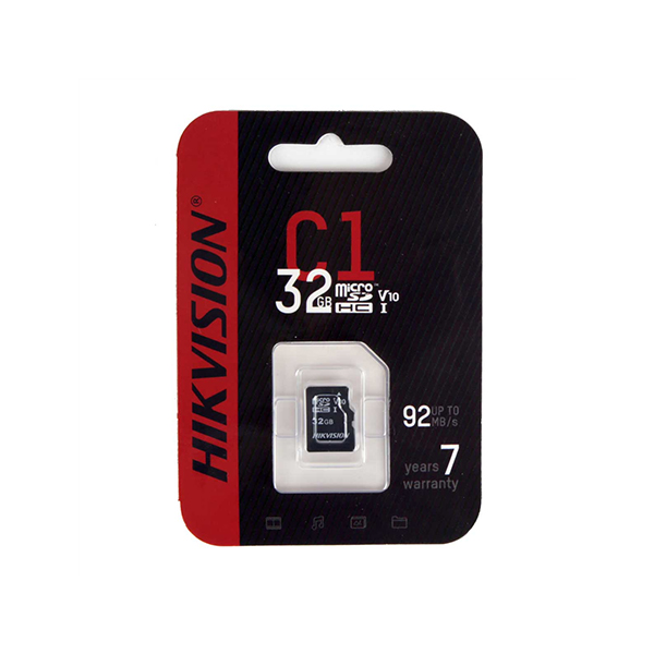 Thẻ nhớ HIKVISION 32GB microSD HS-TF-C1(STD)/32G class 10, up to 92mb/s, chuyên camera wifi, điện thoại - hàng chính hãng bảo hành 7 năm