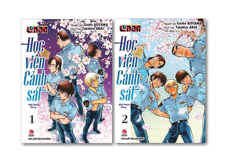 Sách - Combo 2 tập Học viện cảnh sát