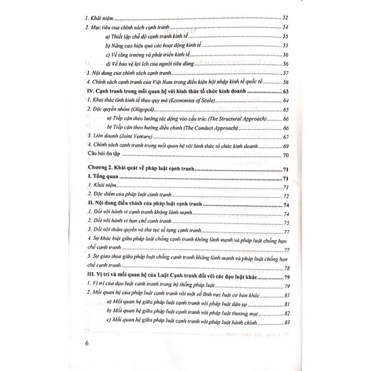 Sách - Giáo trình pháp luật cạnh tranh