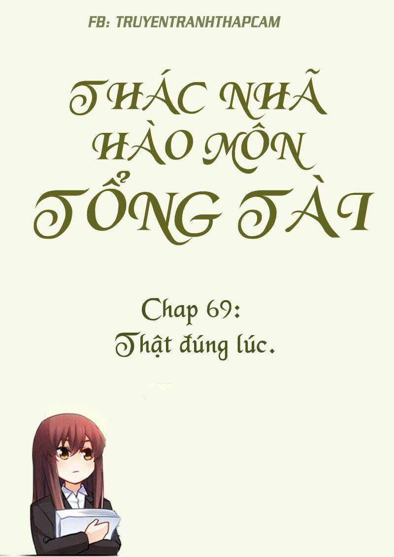 thác nhạ hào môn tổng tài chapter 69 1