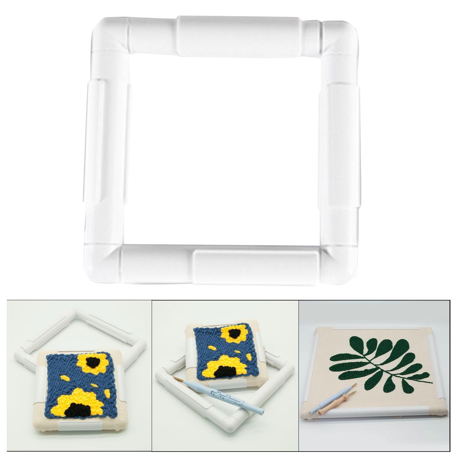 Square Shape Embroidery Frame Sewing Tools Cross Stitch Craft DIY