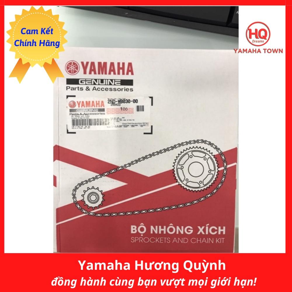 Bộ nhông xích chính hãng Yamaha dùng cho xe Exciter - Yamaha town Hương Quỳnh