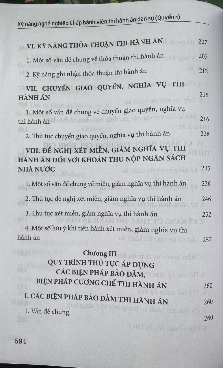 Kỹ năng nghề nghiệp Chấp hành viên Thi hành án Dân sự