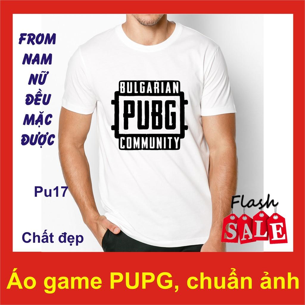 Áo thun PUPG 17,game, đổi trả chất đẹp,phong