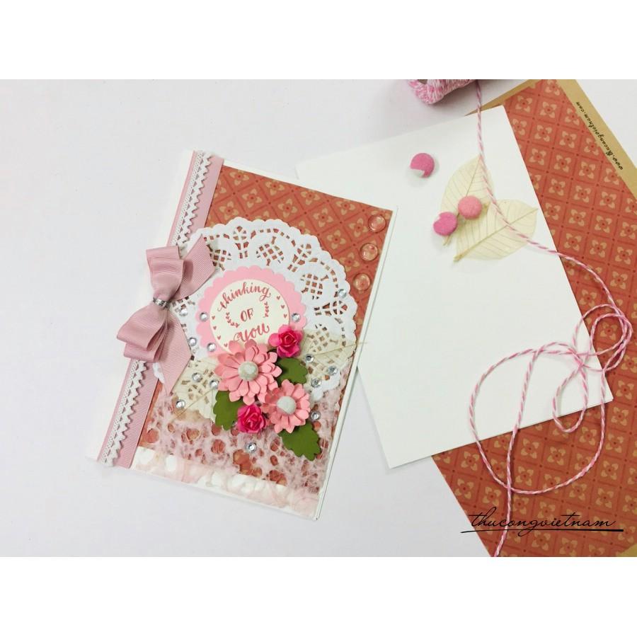 Thiệp hoa hồng Thinking of you