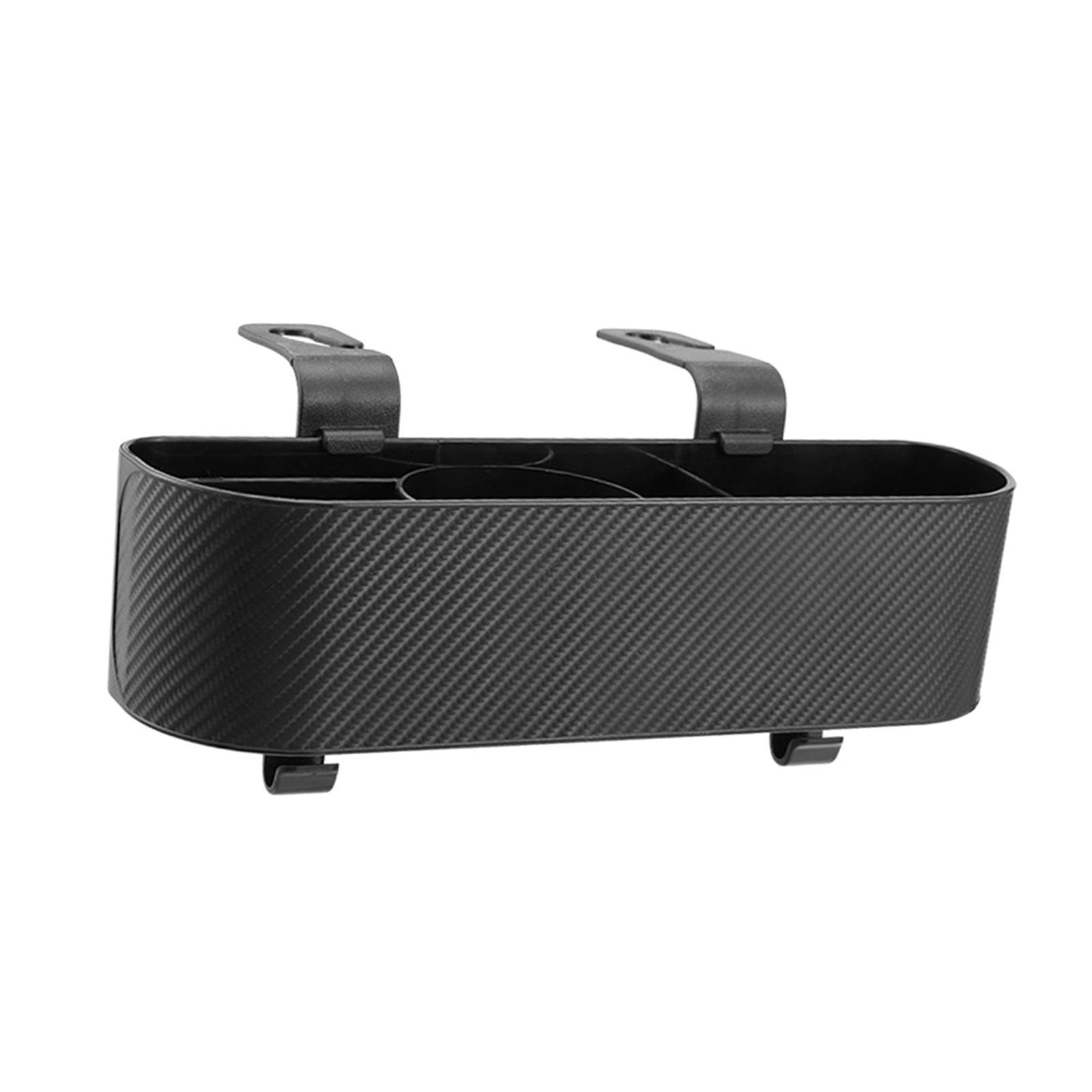 Car Back Seat Organizer Storage Box Cup Holder Universal Tissue Holder