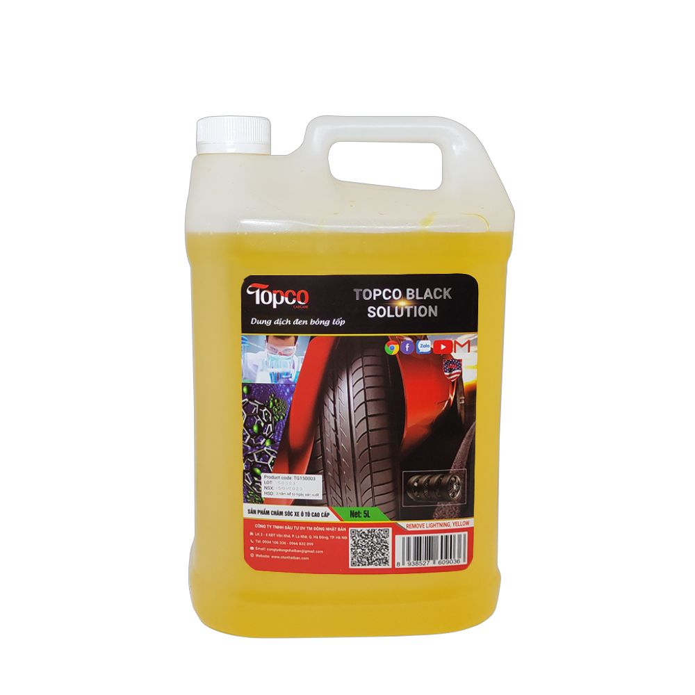 Dung dịch đen bóng lốp TOPCO
