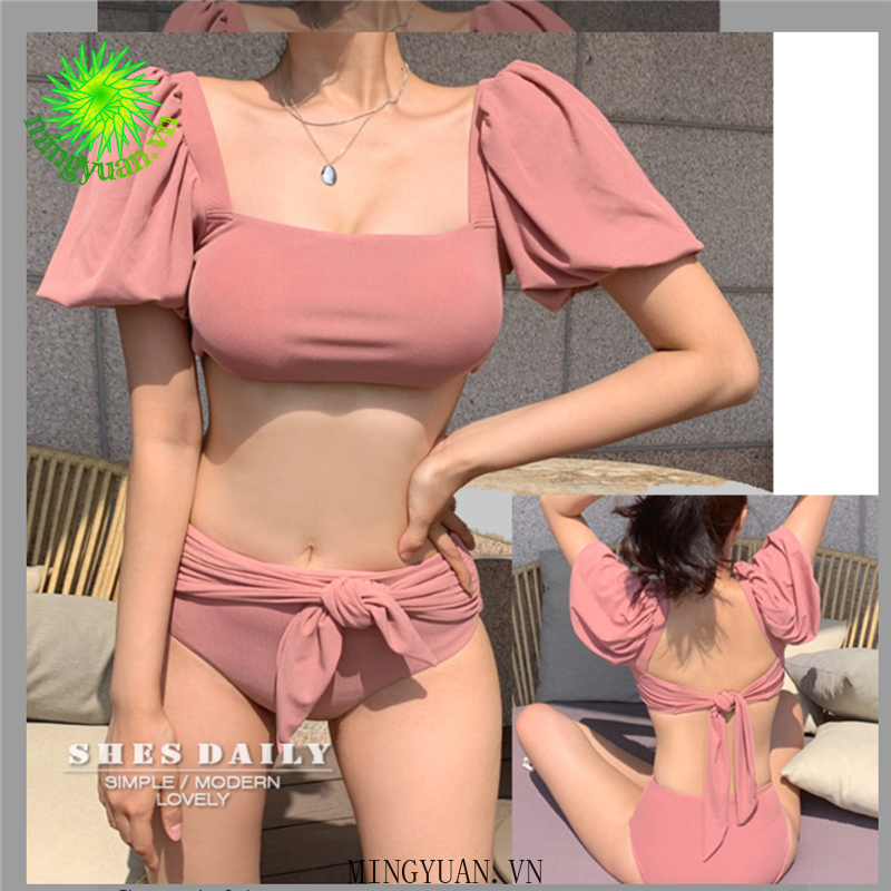 Bộ đồ bơi bikini hai mảnh phong cách Hàn 2020