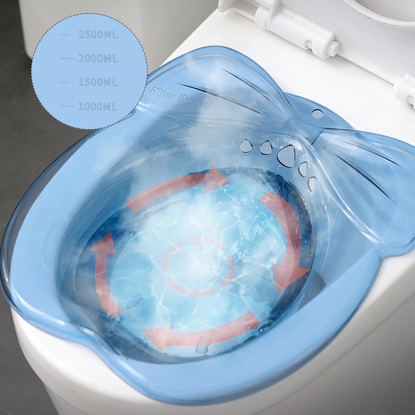 Sitz Bath for Toilet Seat Bidet Basin Personal Pet for Washing Elderly Women