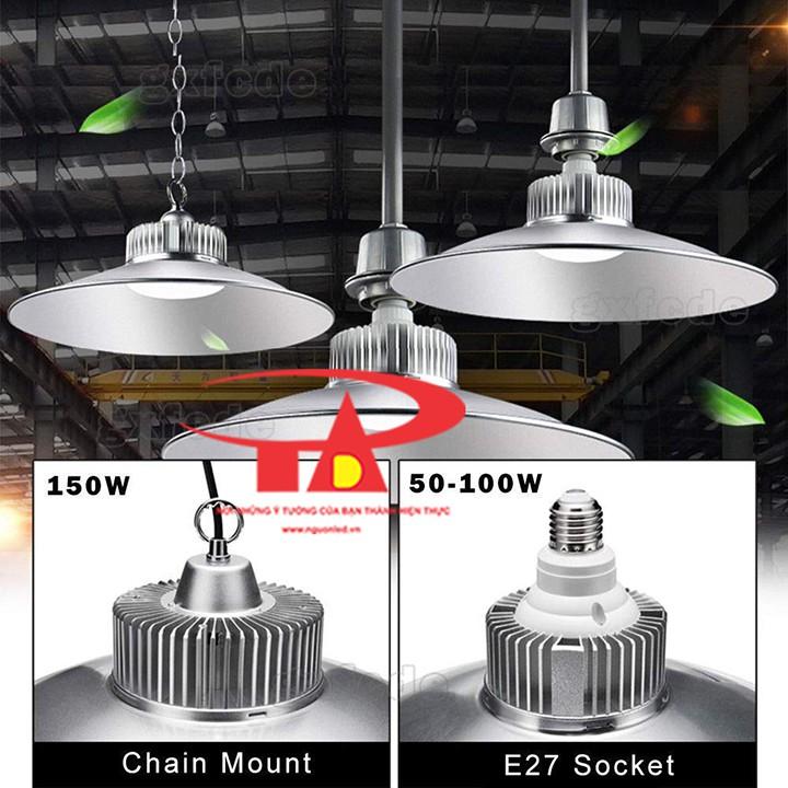 Đèn led nhà xưởng 70w
