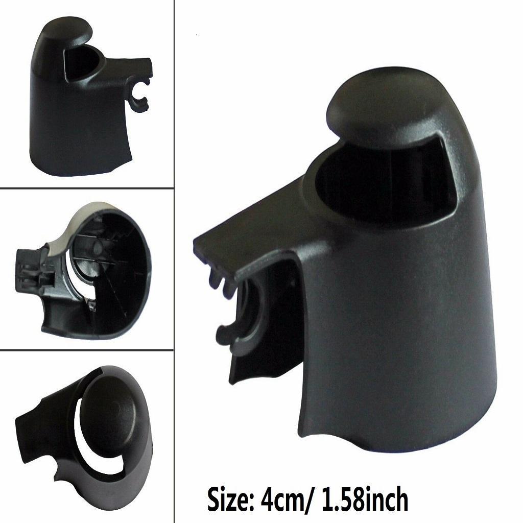 Replacement Rear Wiper Window Washer Arm Cover Cap Case Cleaner for for VW MK5 Caddy Golf for Passat Touran Black