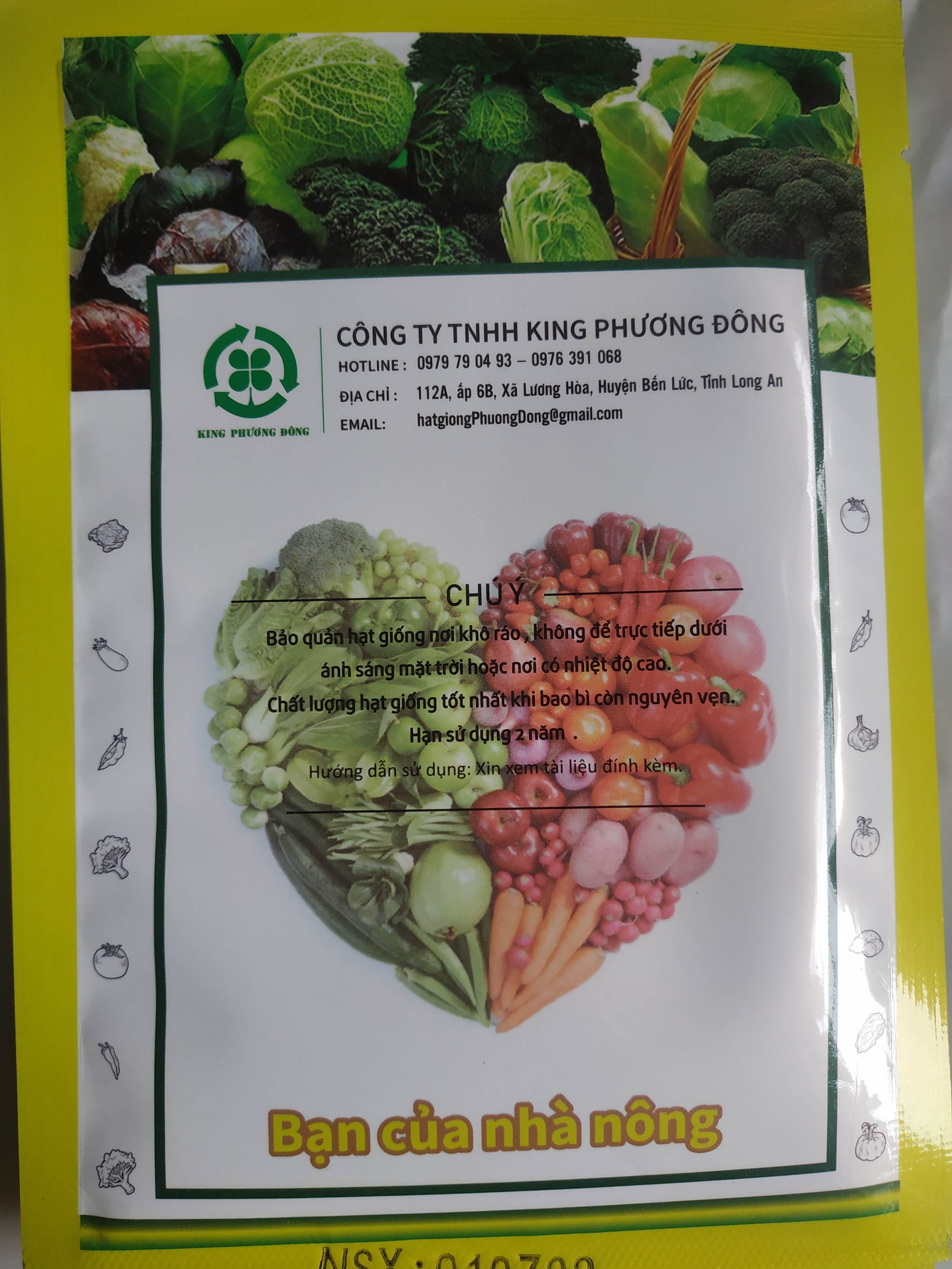 Combo 10 gói Hạt giống CẢI ĂN NON BABY - gói 20 gram