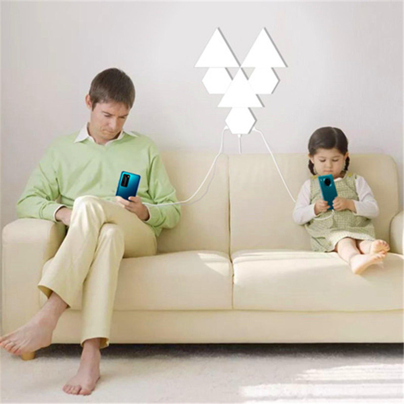 Hexagon Light Smart LED Wall Light APP Control Modular Light DIY Night Light