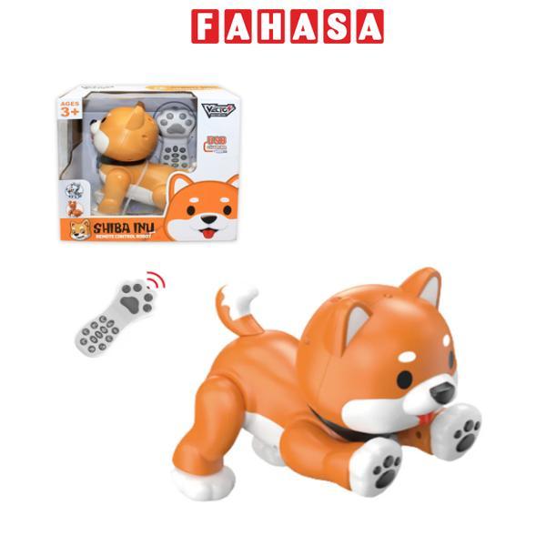 Đồ Chơi Robot Chú Chó Shiba Năng Động Có Điều Khiển - Vecto VTK47/BR - Màu Nâu