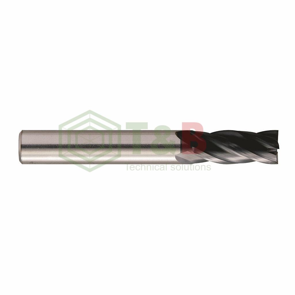 Dao Phay Phẳng 4 Me D12x26x75L Union Tool Model C-CES4120,Dao phay ngón gia công trước nhiệt, đồng, nhôm