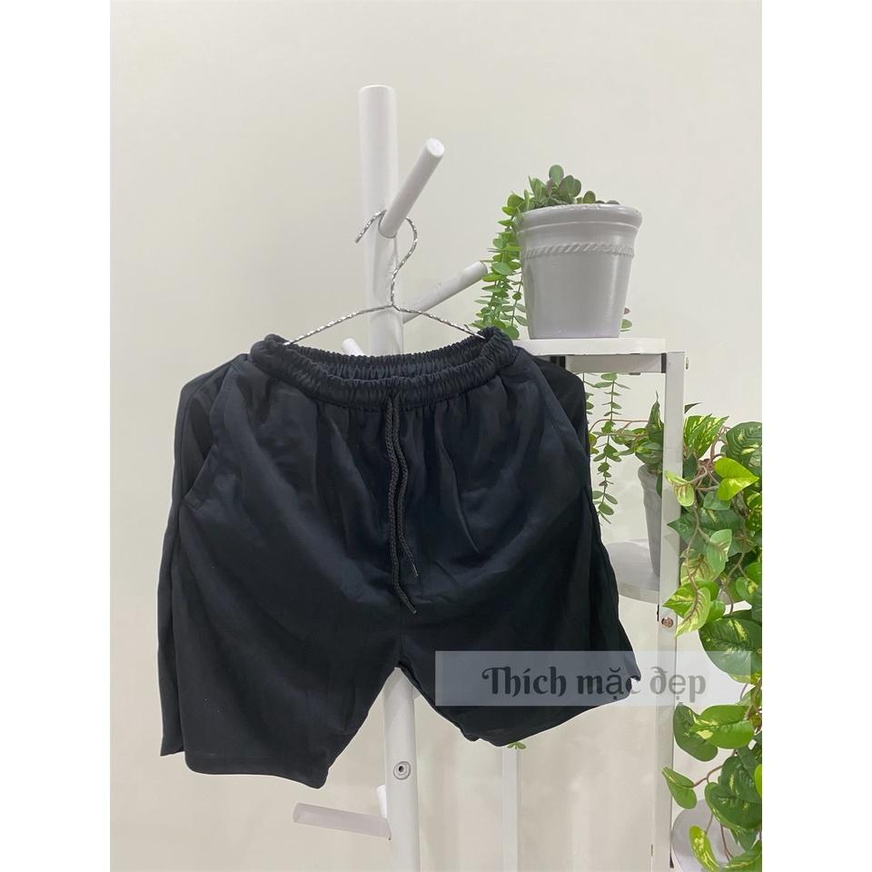 Quần đùi nam nữ form rộng style hàn quốc ngầu cá tính 07 màu vàng đỏ đen xanh xám