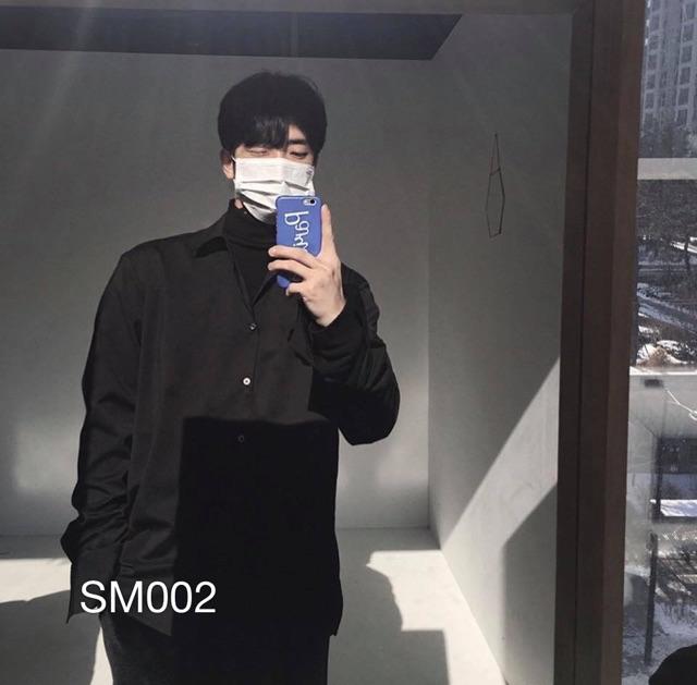 SM002 - ÁO SƠ MI Nam Nữ Basic VN CLO
