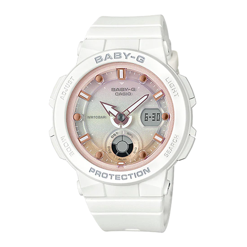 Đồng Hồ Nữ Dây Nhựa Casio Baby-G BGA-250-7A2 Beach Traveller | BGA-250-7A2DR