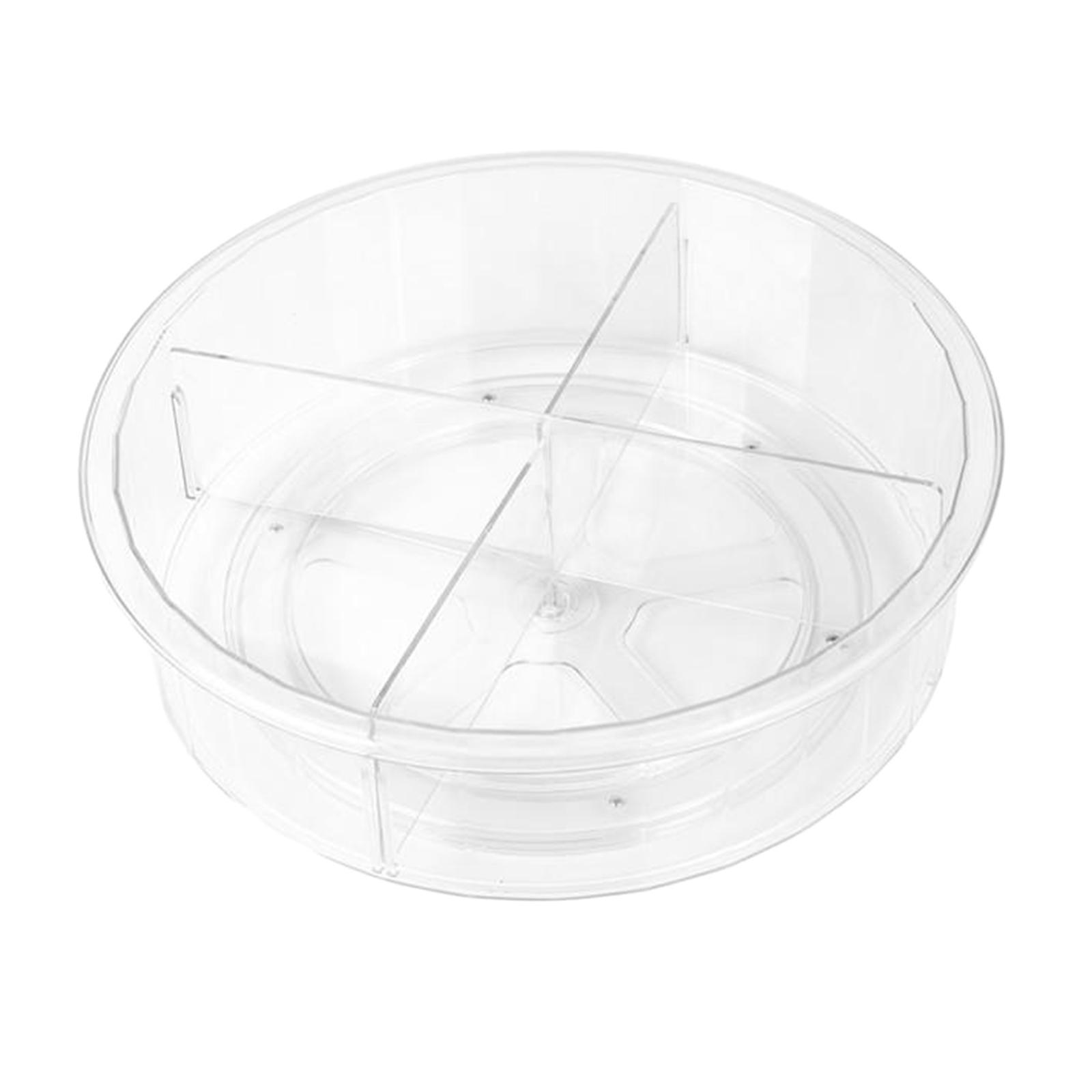 Turntable Organizer  Non-Slip Storage Box Spice Racks