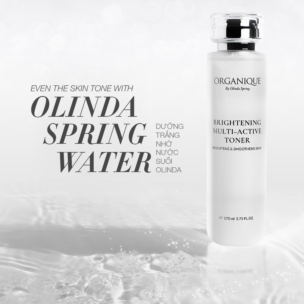 Nước cân bằng Dưỡng trắng Brightening Multi-Active Toner 170ml