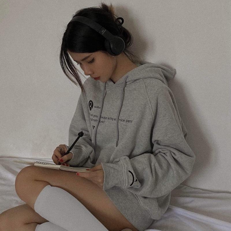 Áo Hoodie Sadboiz Sadtagram chất bông nỉ dày dặn cho nam nữ Hany shop