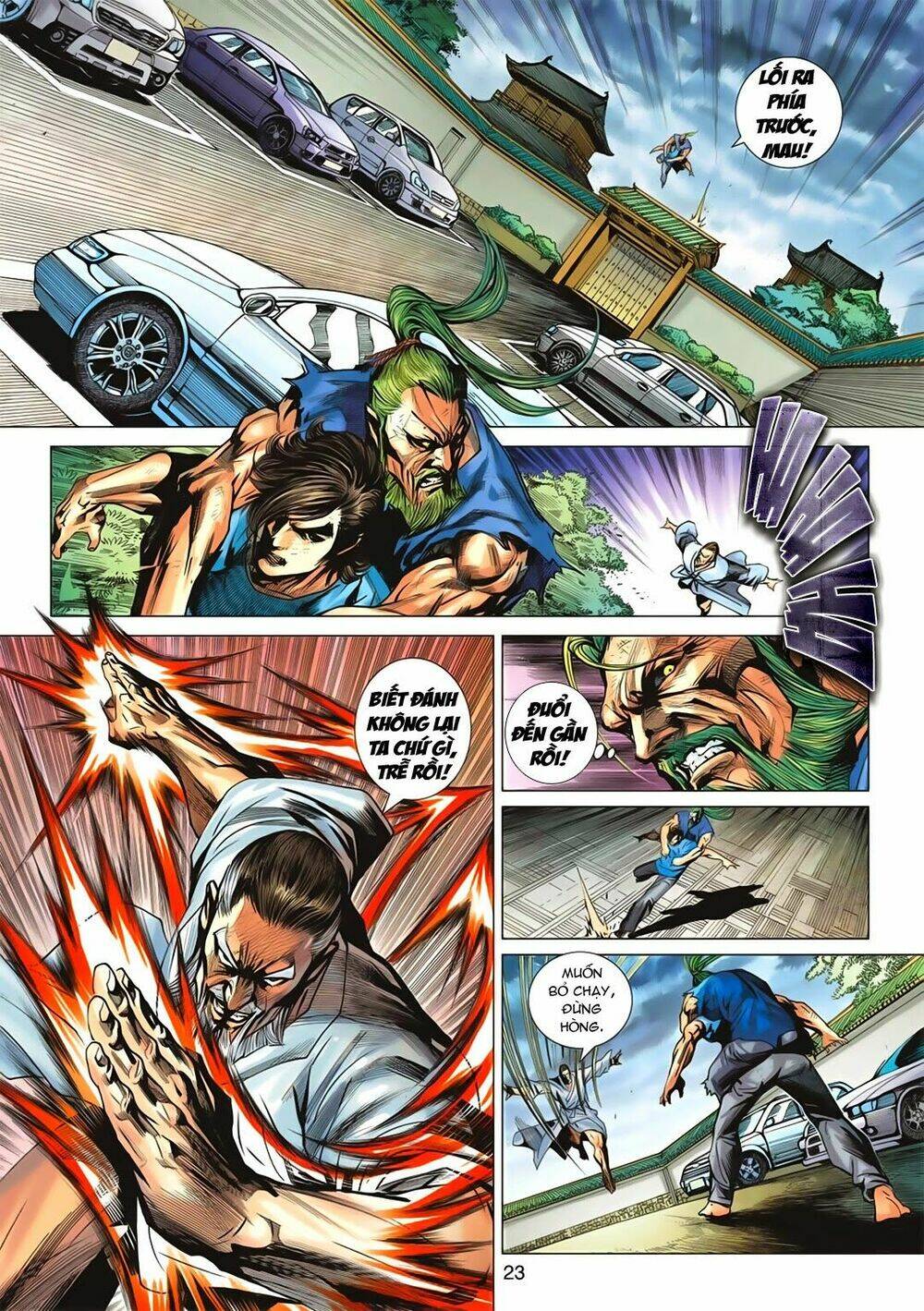 tân tác long hổ môn chapter 666 23