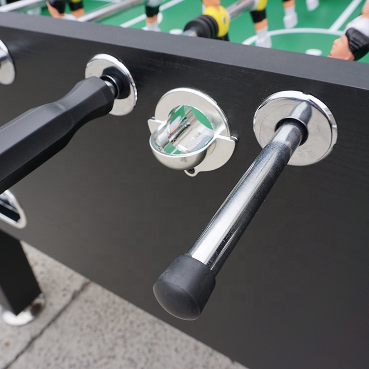 Bàn Bi Lắc Bóng Đá Cỡ Lớn 1,4m Harvard Black JX 101C Chuẩn Thi Đấu, Banh Bàn Foosball 1m4 Gia Đình,Văn Phòng