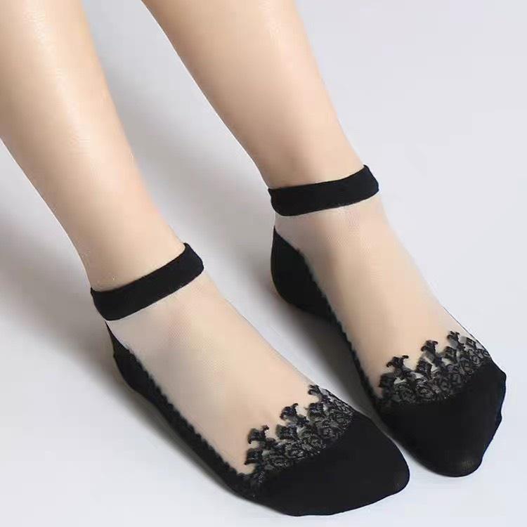 Sale !!! Set 10 Đôi Tất Hài Ren Công Chúa Cho Nữ Shop Phúc Yến