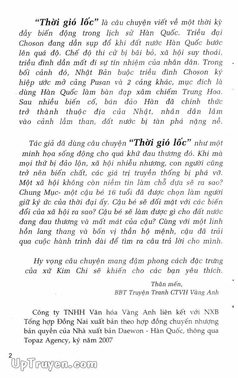 thời gió lốc (thời đại phong tang) chapter 1 4