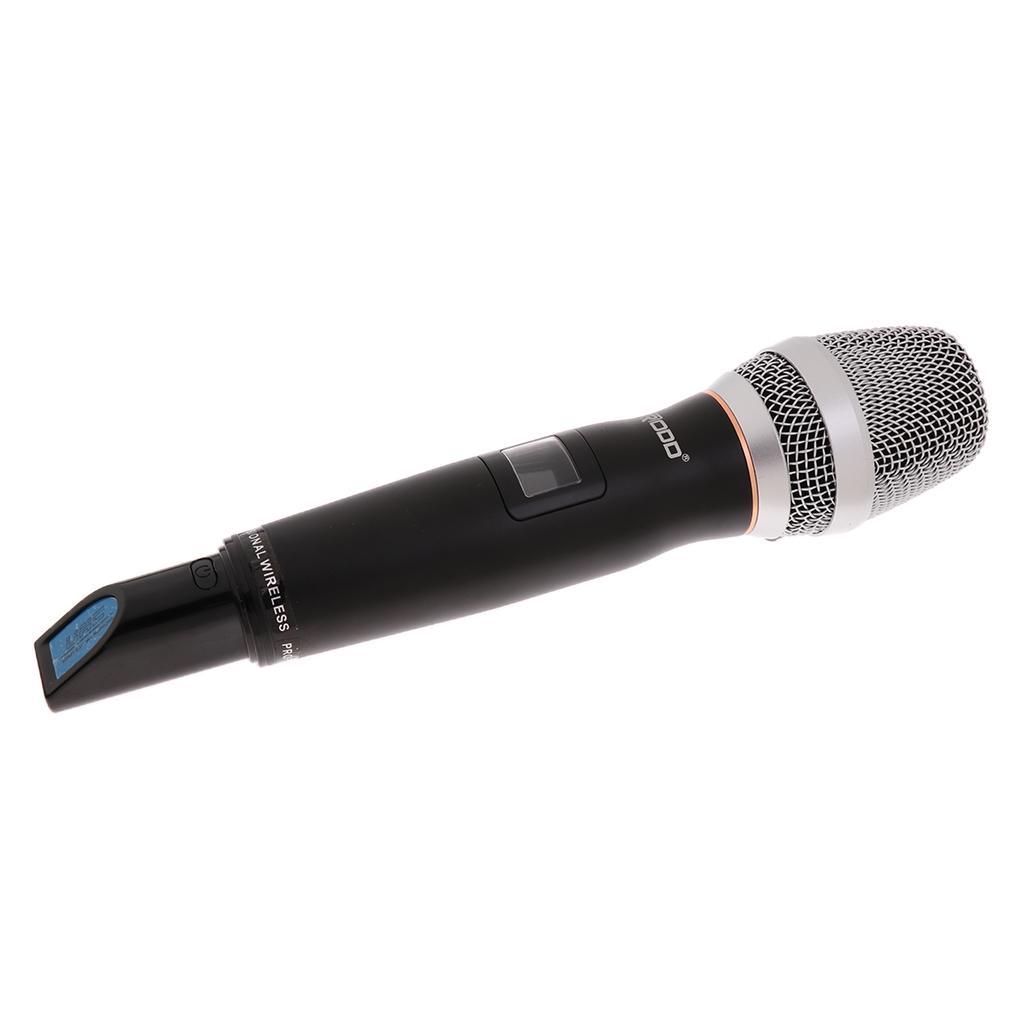 1 Set Handheld UHF Wireless Microphone Mic for Family Karaoke Meeting Party Accessory