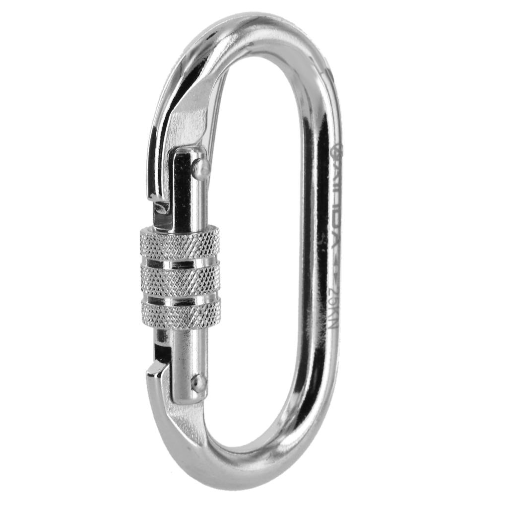 Mountaineering Rock Climbing Zip Line Wire Cable Trolley Pulley + Carabiner