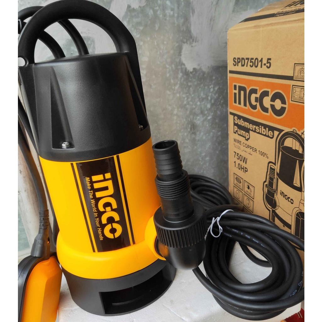 MÁY BƠM CHÌM NƯỚC THẢI 750W (13000L/H) INGCO SPD7501- HÀNG CHÍNH HÃNG