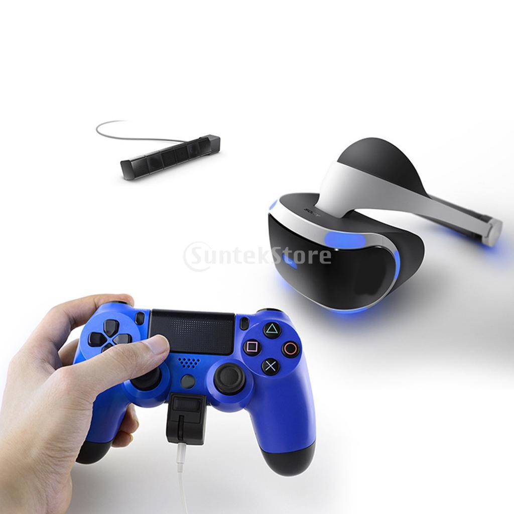 Headset Audio Control for PS4 DualShock Controller, Adjustable Volume and Mic Mute Control Adapter for Playstation 4 Joystick with 3.5mm Jack