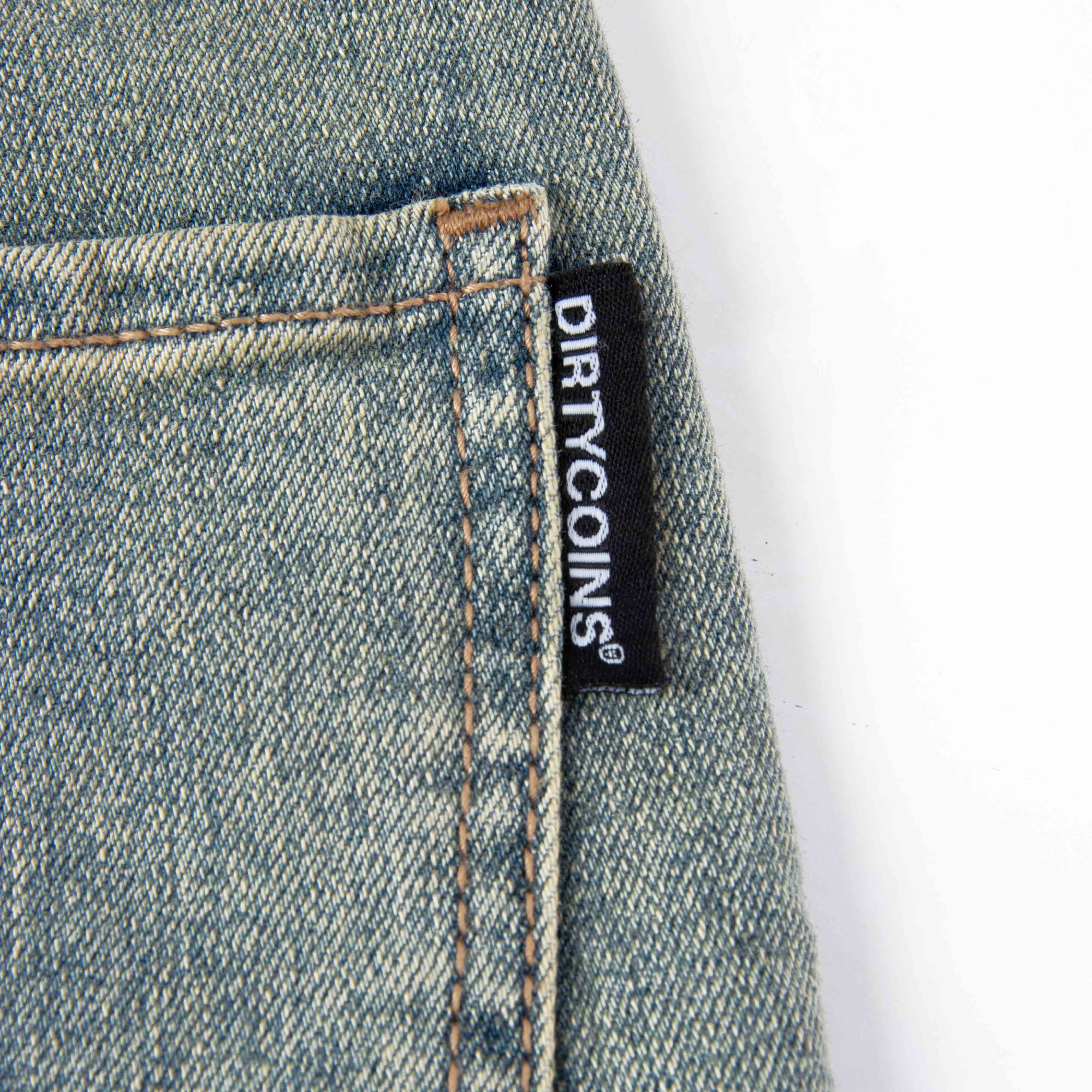 Quần DirtyCoins Comfy Essential Jeans - Moss Blue