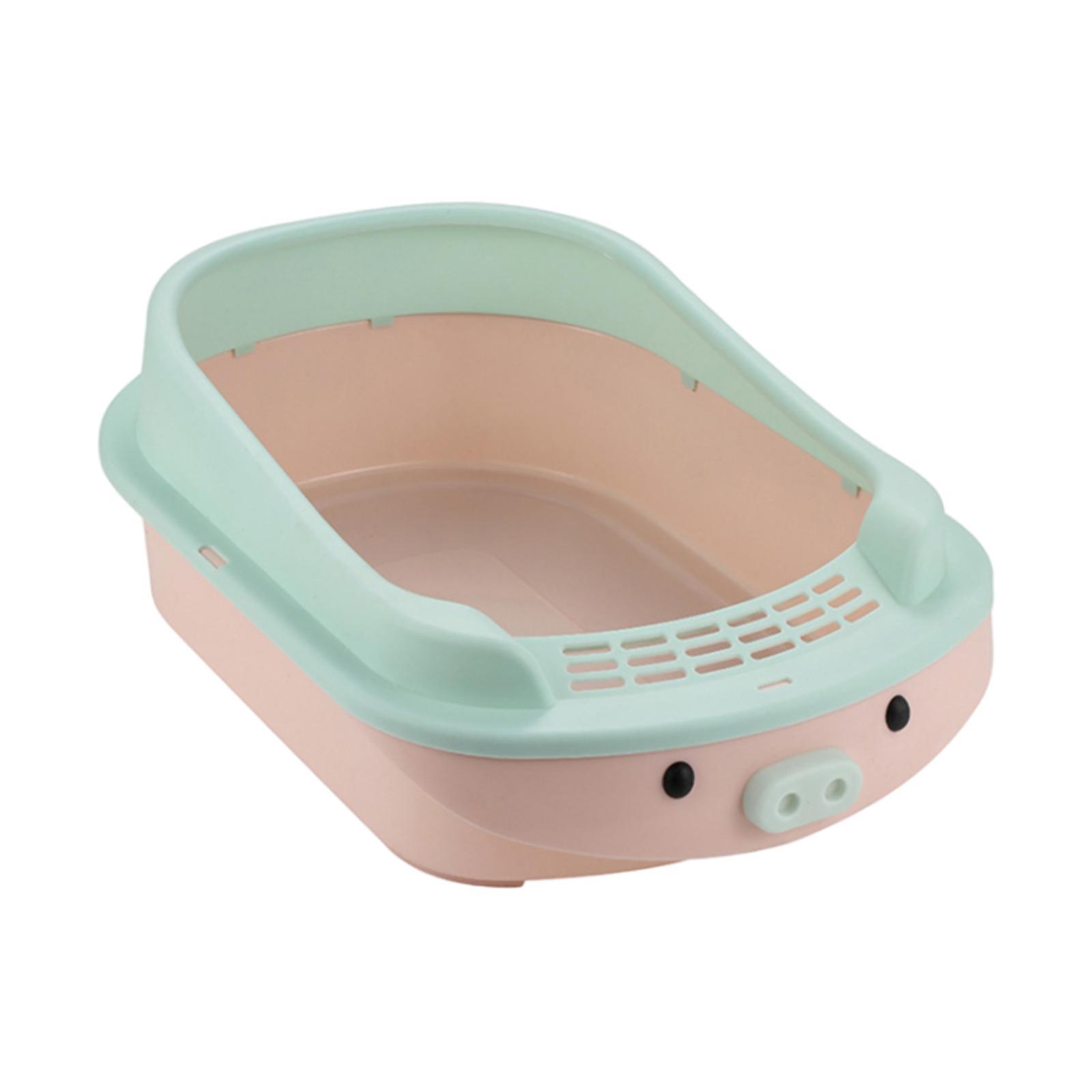 Cat Litter Box Anti Splashing Cat Litter Container Cat Litter Tray