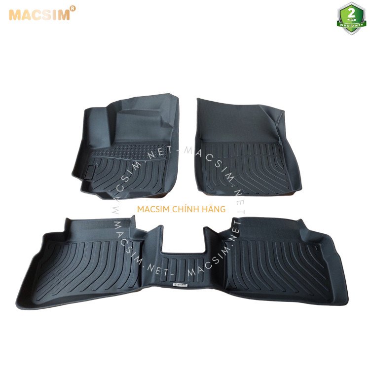 Thảm lót sàn xe ô tô Suzuki Vitara 2015-2020 (sd) Nhãn hiệu Macsim chất liệu nhựa TPE cao cấp màu đen