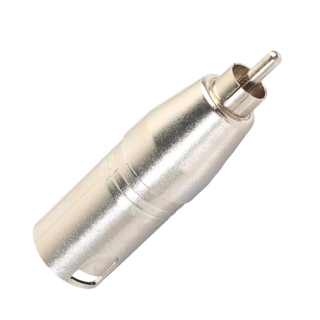 XLR 3Pin Nam RCA Âm Thanh Adapter Chuyển Đổi Cổng Kết Nối Cho Micro