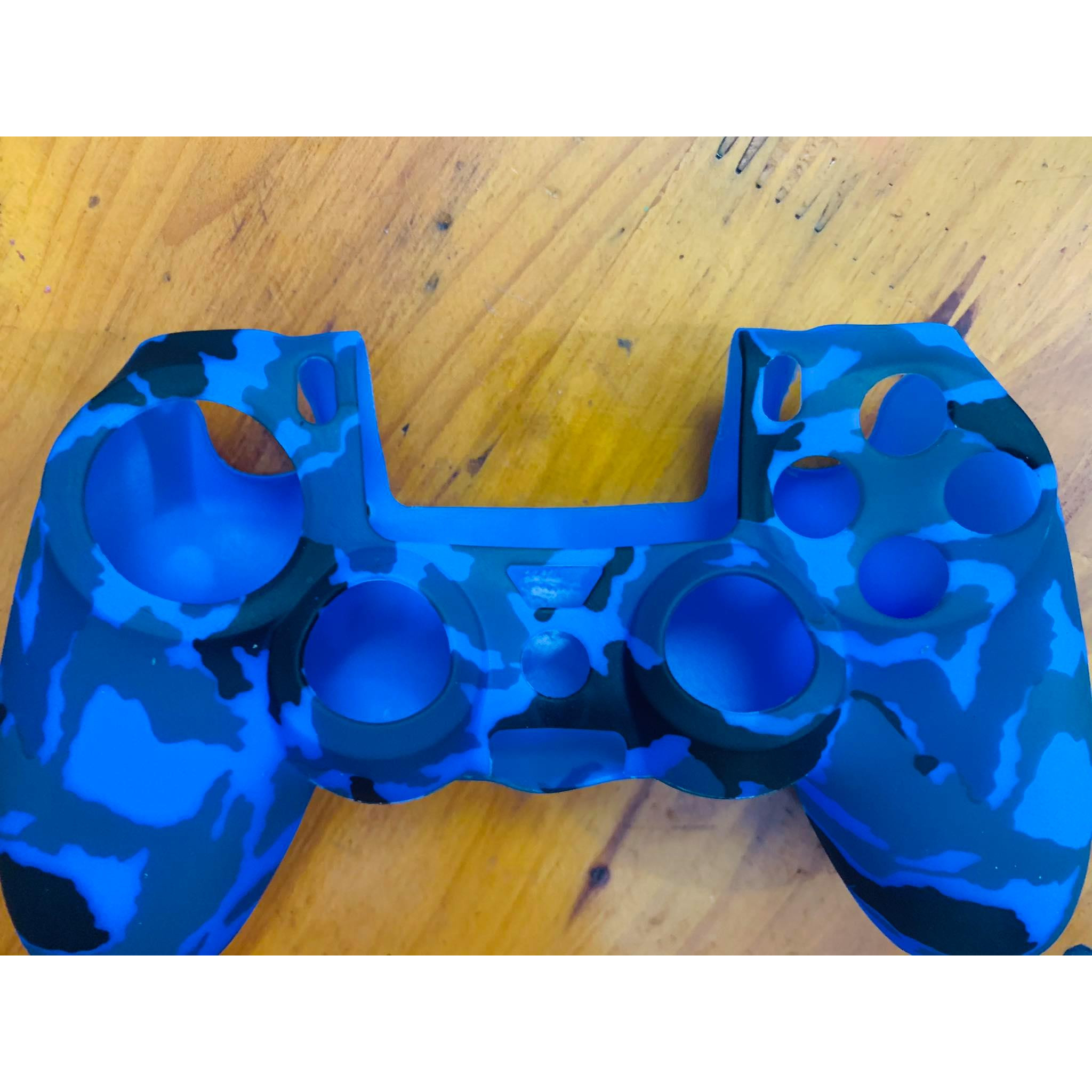 Silicon Ps4 bảo vệ tay cầm PS4 mầu rằn ri xanh