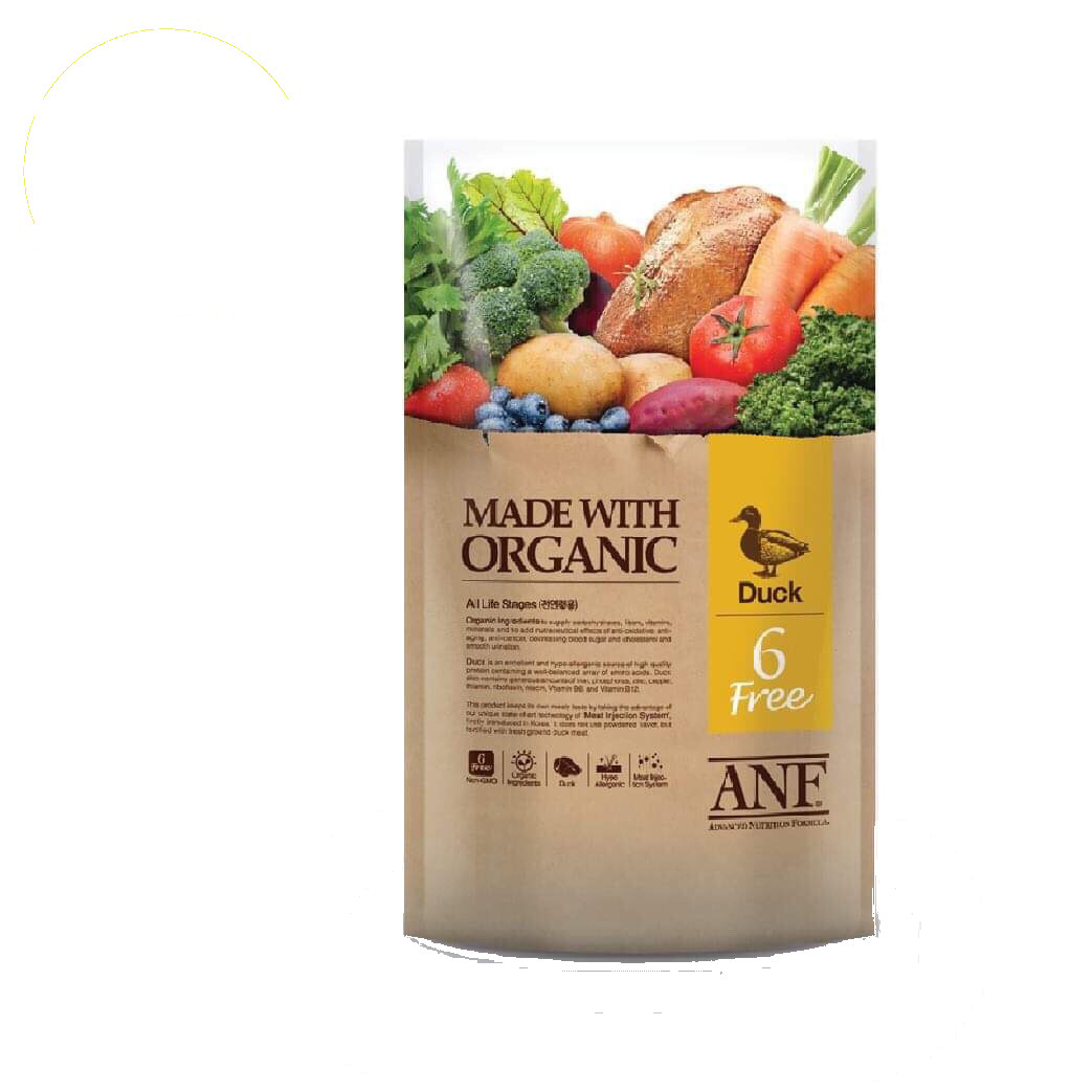 Thức ăn cho chó Organic ANF 6 FREE DOG DUCK