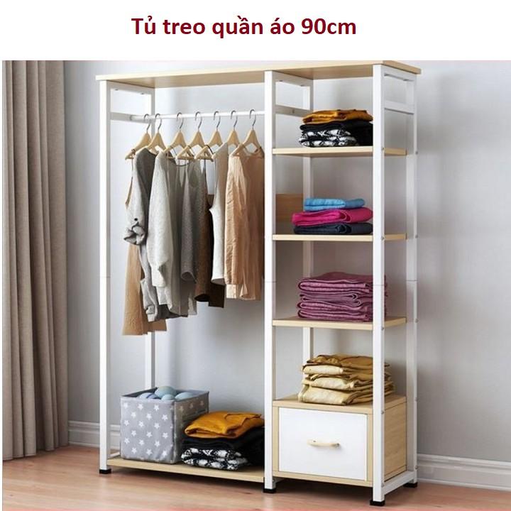 Tủ treo quần áo gỗ cao cấp, Tủ quần áo, Giá treo quần áo, Cây treo quần áo