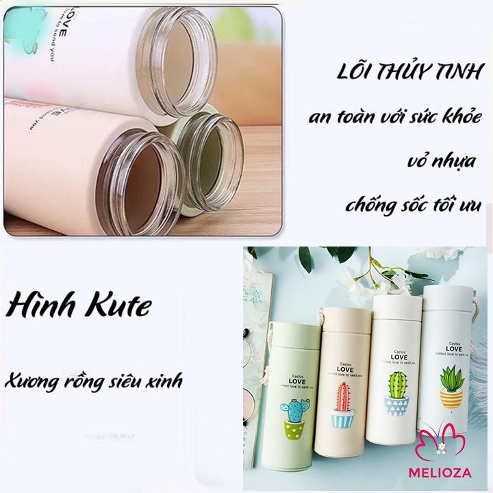 Hình Xương Rồng Cactus Love Siêu Kute 400ml có dây đeo