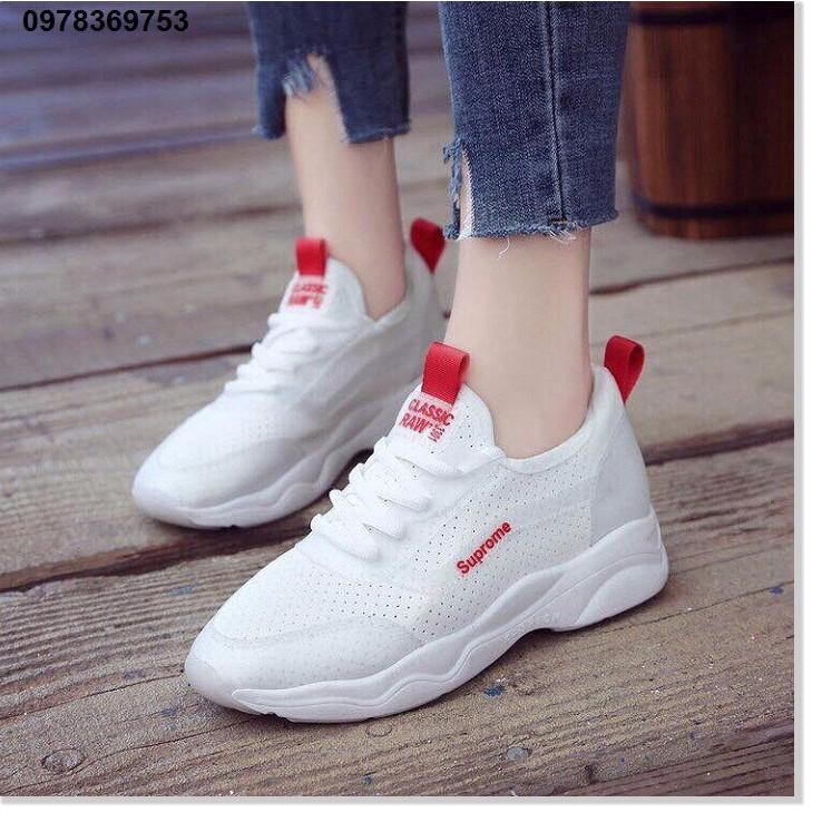 Giày Sneaker nữ thể thao độn 5cm nhập khẩu