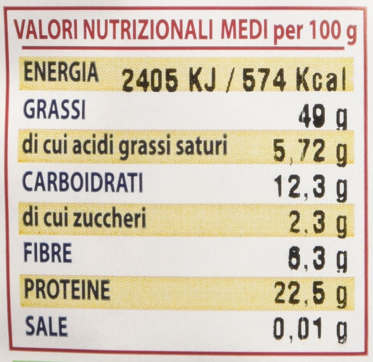 Hạt hướng dương hữu cơ đã bóc vỏ Sottolestelle 250g Organic Sunflower Seeds