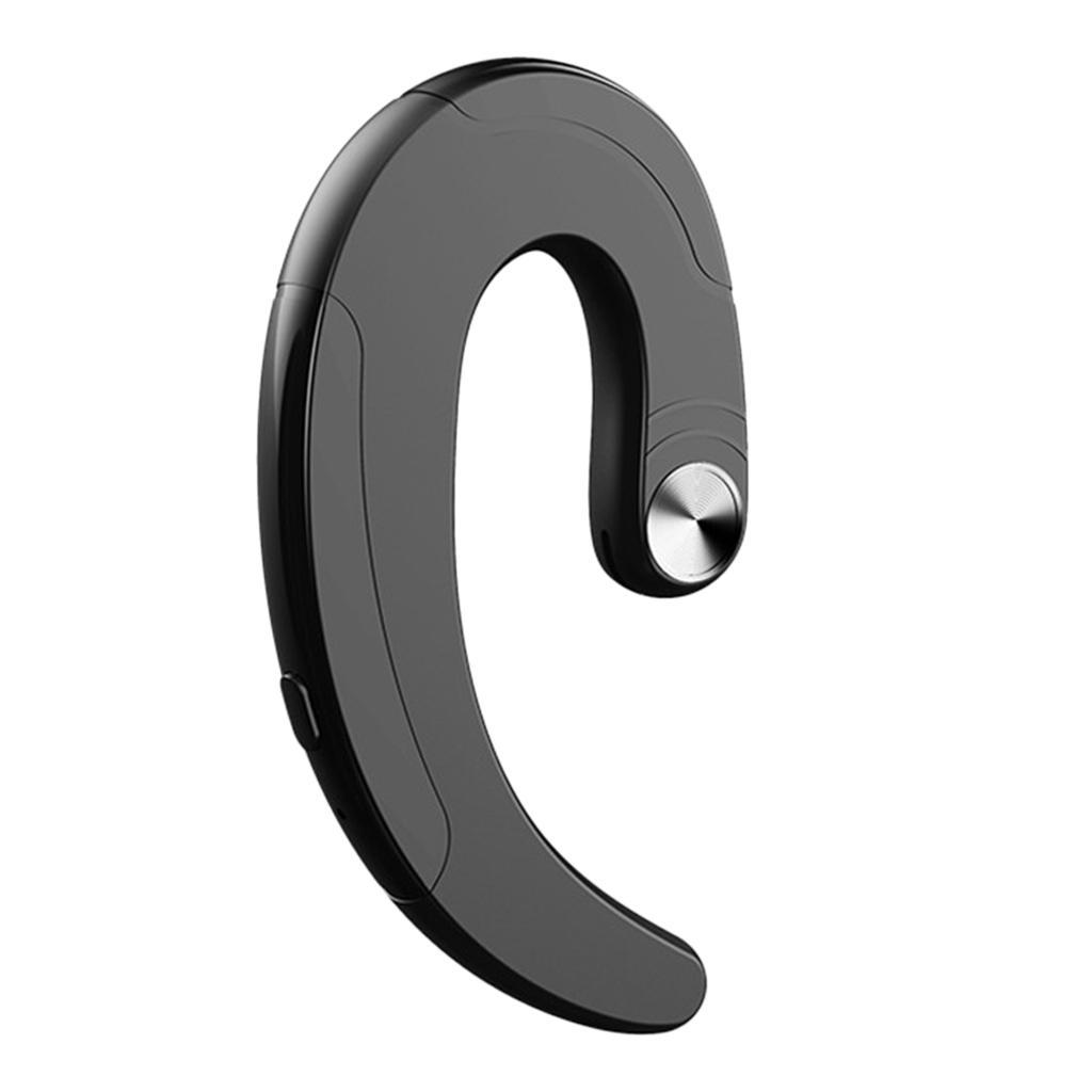 Q25 Wireless Bluetooth Headphones With Mic Connection Ear Hook Black