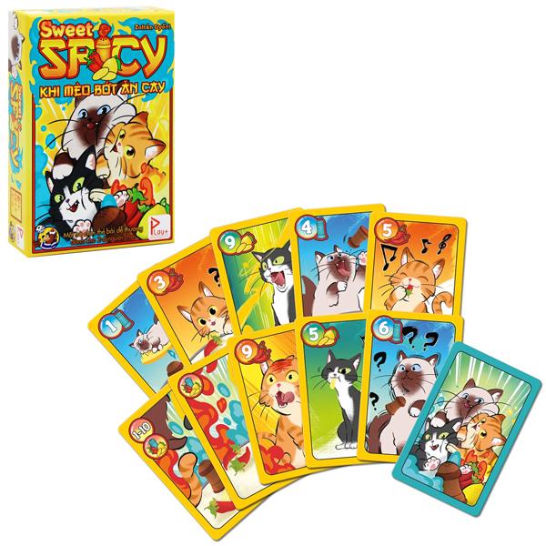 Boardgame Sweet And Spicy - Khi Mèo Bớt Ăn Cay